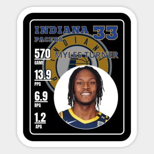 Myles Turner Sticker